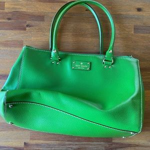 Green Kate Spade Bag